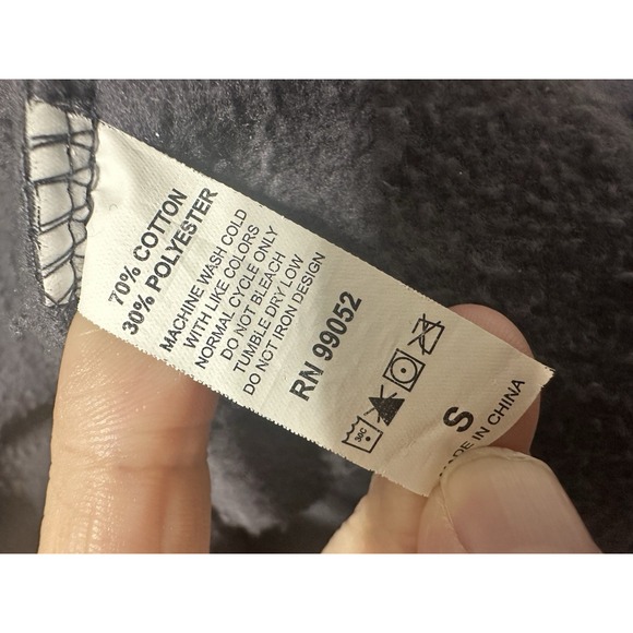Glossier SoHo NYC Flagship Exclusive Hoodie - Graphite Grey - Size Small - Picture 8 of 8